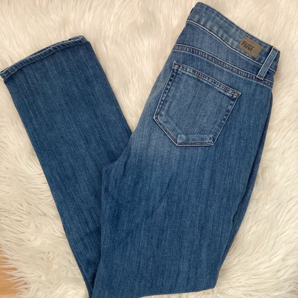 Paige Ankle Length Straight Leg Jeans Sz 26
